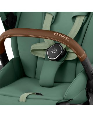 PRIAM 4 Stroller – Chrome Frame with Brown Handle