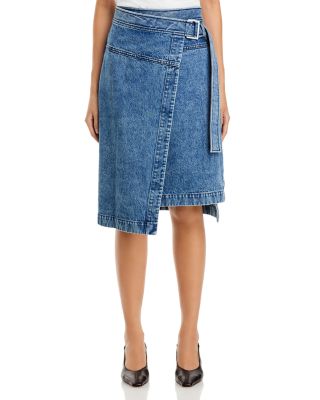 Phillip Lim ライトブルー ジーンズスカート サイズ0 3.1 Phillip Lim デニムスカート | ブルー | FARFETCH JP