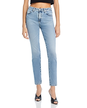 Ag Mari High Rise Straight Jeans In Impact