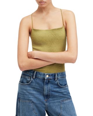 ALLSAINTS - Tilly Smocked Cami Bodysuit