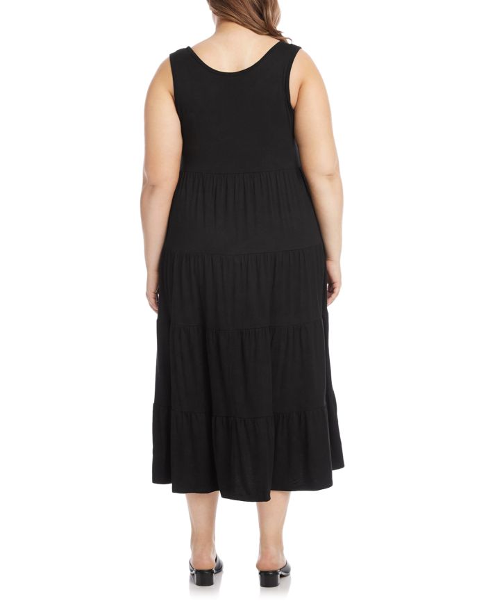 Tiered Midi Dress