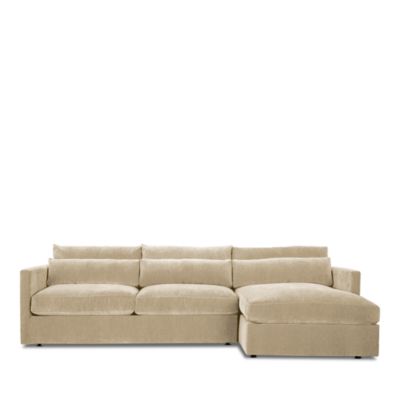 Brea 2-Piece Fabric Sectional - Exclusive