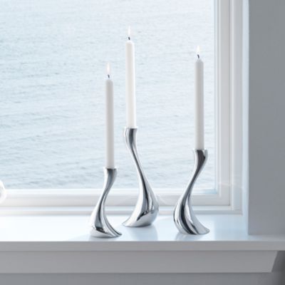 Cobra Candleholder, Set of 3