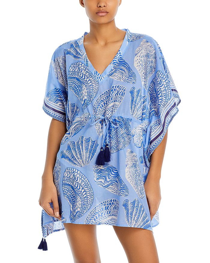 Echo Tassel Caftan Swim CoverUp Bloomingdale's