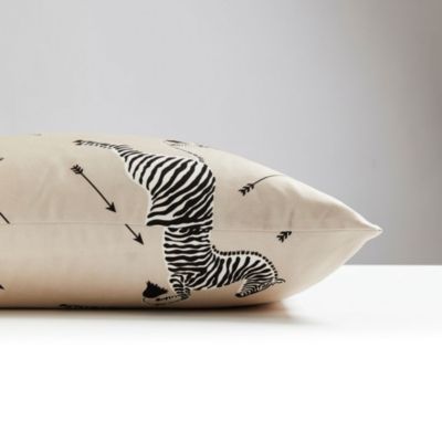 Zebra's Petite Decorative Pillow, 22" x 22"