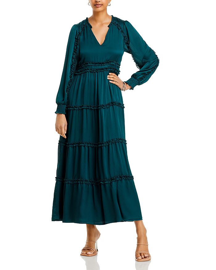 KOKO + MASON Ruffle Tiered Maxi Dress | Bloomingdale's