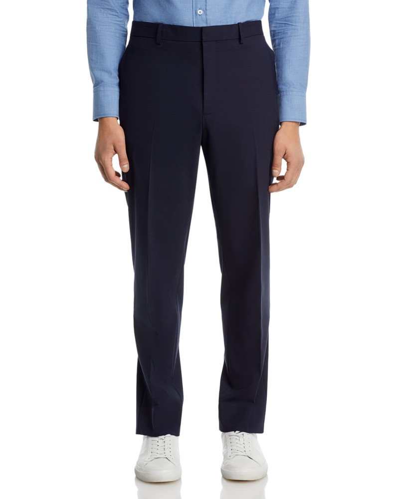 Theory Mayer New Tailor Wool Slim Fit Suit Pants in Navy