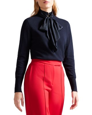 Ted Baker - Tie Bow Neck Sweater