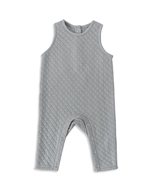 Pehr Unisex Cozy Cotton Quilted Romper Dungaree - Baby In Soft Sea