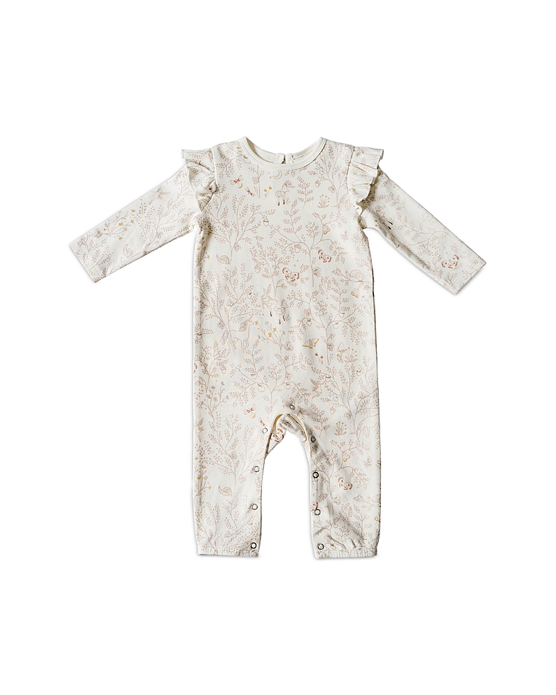 Pehr Unisex Ruffle Coverall - Baby In Garden