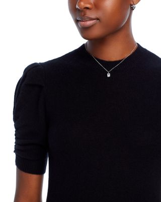 Ruched Puff Sleeve Sweater