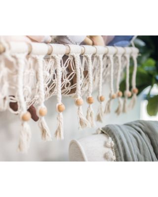 Willow Macrame Storage Wall Decor