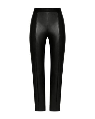 Jenna Faux Leather Ankle Pants