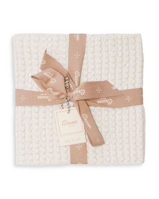 Birch Waffle Knit Baby Blanket