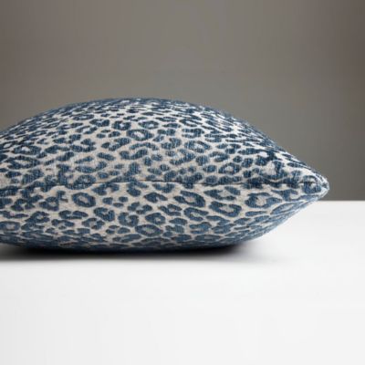 Leopard Lumbar Decorative Pillow, 22" x 14"