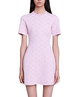 Maje Renthe Jacquard Dress