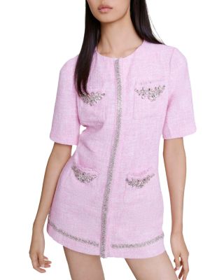 Maje - Ipop Tweed Playsuit