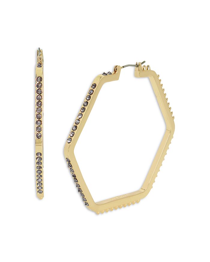 ALLSAINTS Hex Studded Hoop Earrings Bloomingdale's