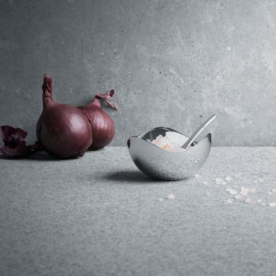 Bloom Salt Cellar & Spoon