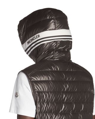 Clai Quilted Full Zip Hooded Down Vest