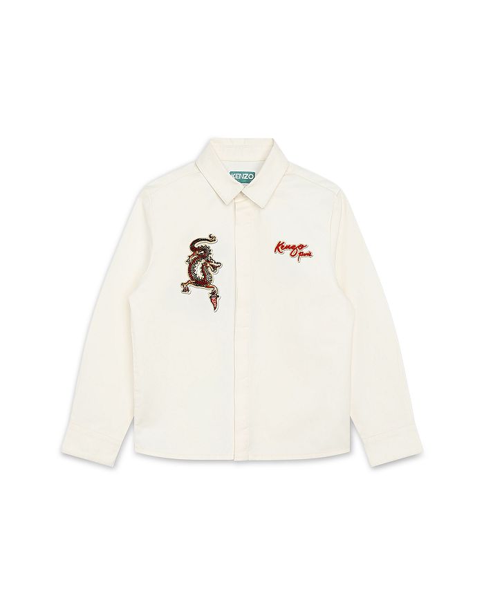 Kenzo button deals down shirt