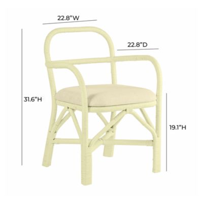 Ginny Rattan Dining Chair
