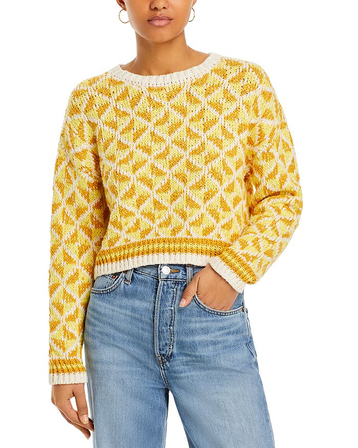 MOTHER The Itsy Crop Sweater | Bloomingdale's