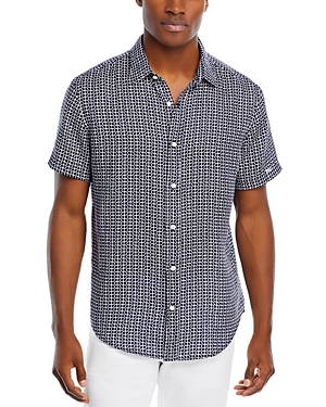 The Men's Store at Bloomingdale's Linen Short Sleeve Button Down Shirt