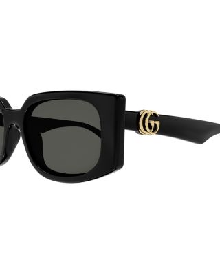 GG Generation Light Rectangular Sunglasses, 55mm