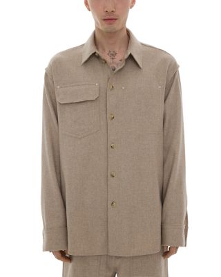Helmut Lang - Button Front Long Sleeve Shirt