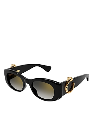 Cartier Panthere Evolution Cat Eye Sunglasses, 51mm