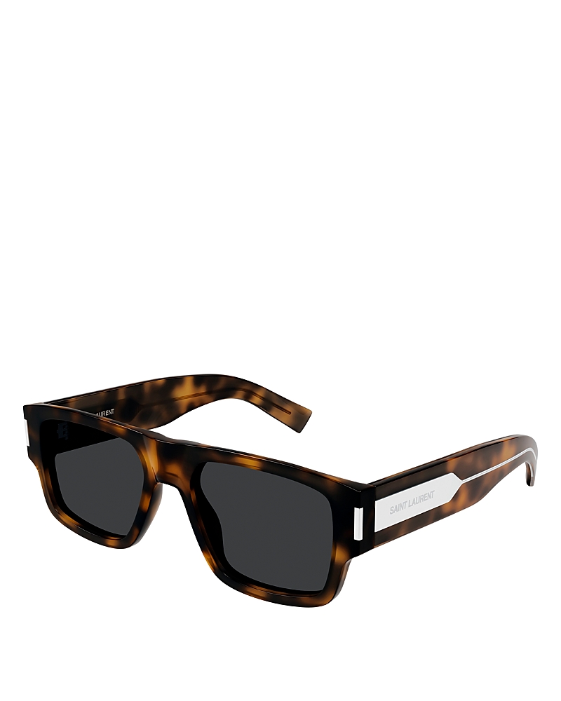 Saint Laurent Naked Wirecore Squared Sunglasses, 55mm