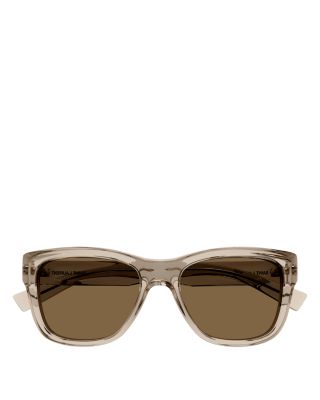 Script Round Sunglasses, 54mm