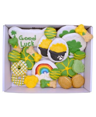 Good Luck Themed Dog Treats Gift Box