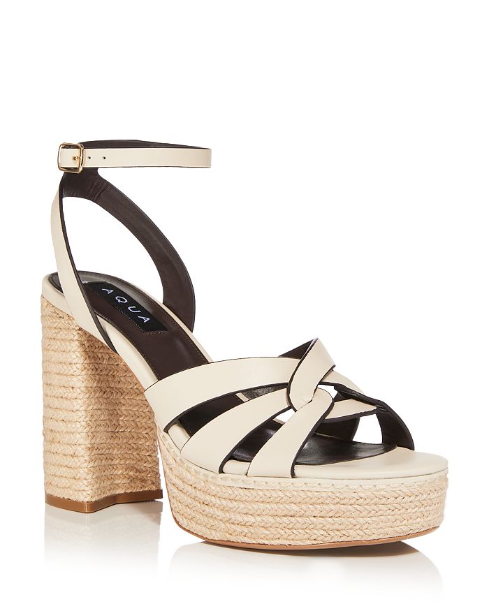 Aqua hotsell platform sandals