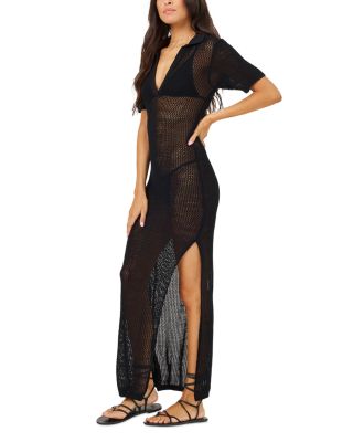 Sydney Crochet Maxi Cover Up Dress