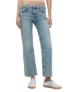 Shop Hudson Rosie High Rise Wide Leg Ankle Jeans In Cali