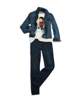 Girls' Denim Trucker Jacket - Big Kid