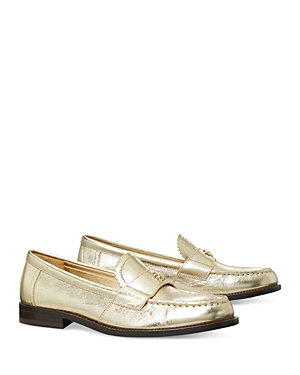 Tory Burch Classic Loafer In Spark Gold