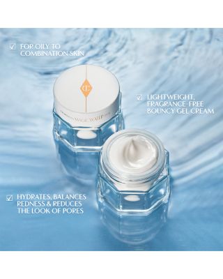 Magic Water Cream Refillable Gel Moisturizer with Niacinamide 0.5 oz.