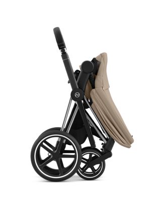 PRIAM 4 Stroller – Chrome Frame and Black Handle