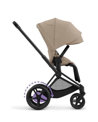 e-PRIAM 2 Smart Stroller in Matte Black
