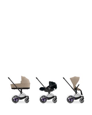 e-PRIAM 2 Smart Stroller in Chrome/Black
