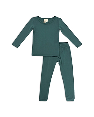 Shop Kyte Baby Unisex Long Sleeve Pajama Top & Pants Set - Little Kid In Sage