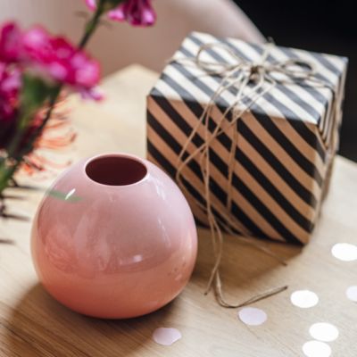 Perlemor Home Drop Vase, Small