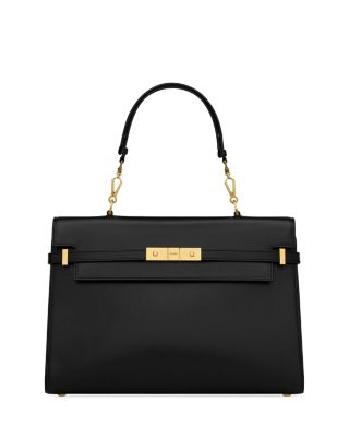 SAINT LAURENT Manhattan Leather Top Handle Handbag