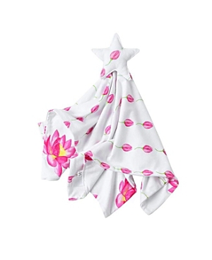 Shop Malabar Baby Unisex Plush Security Blanket - Baby, Little Kid In Lotus (pink & White)