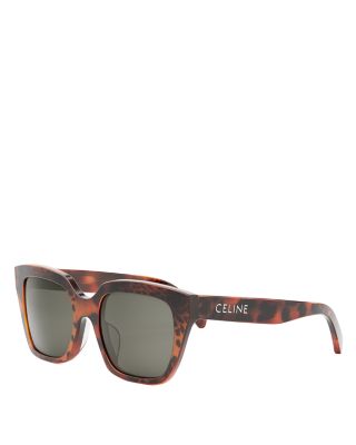 Celine Monochroms Geometric Sunglasses, 56mm