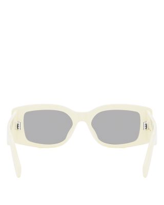 Triomphe Square Sunglasses, 53mm