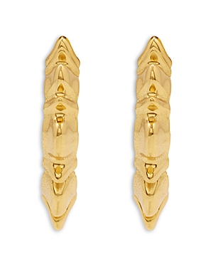 Capucine De Wulf Bliss Hoop Earrings In 18k Gold Plated